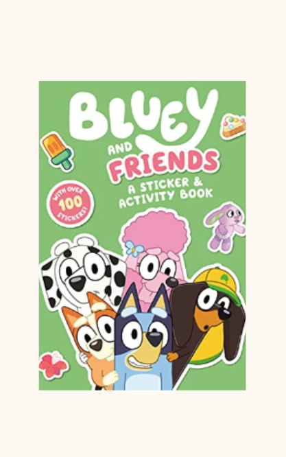 Bluey and Friends: A Sticker and Activity Book